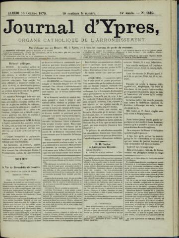 Journal d’Ypres (1874 - 1913) 1879-10-18