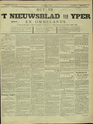 Nieuwsblad van Yperen en van het Arrondissement (1872-1912) 1912-03-09