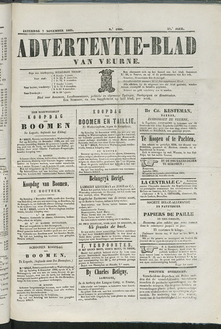 Het Advertentieblad (1825-1914) 1863-11-07