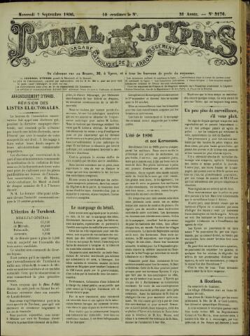 Journal d’Ypres (1874 - 1913) 1896-09-02