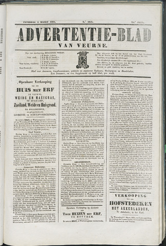 Het Advertentieblad (1825-1914) 1861-03-02