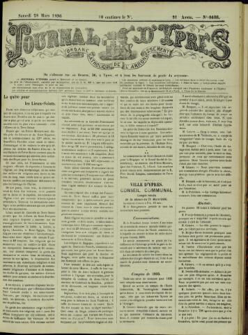 Journal d’Ypres (1874 - 1913) 1896-03-28
