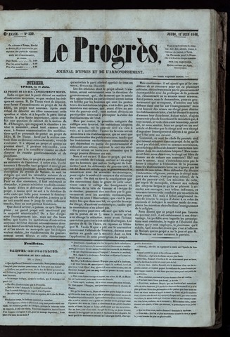 Le Progrès (1841-1914) 1846-06-11