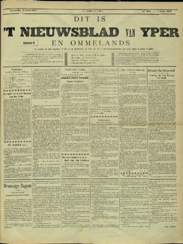 Nieuwsblad van Yperen en van het Arrondissement (1872-1912) 1912-03-16