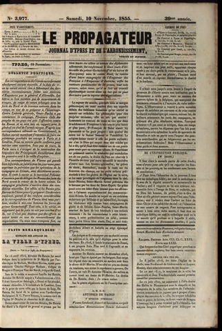 Le Propagateur (1818-1871) 1855-11-10