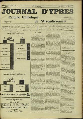Journal d’Ypres (1874 - 1913) 1911-10-07