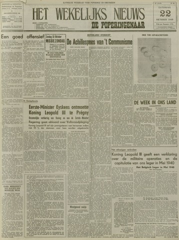 Het Wekelijks Nieuws (1946-1990) 1949-10-22