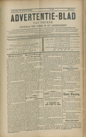 Het Advertentieblad (1825-1914) 1909-08-21
