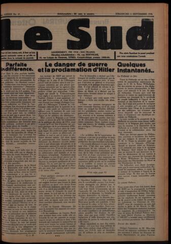 Le Sud (1934-1939) 1938-09-11