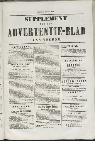Het Advertentieblad (1825-1914) 1863-05-27