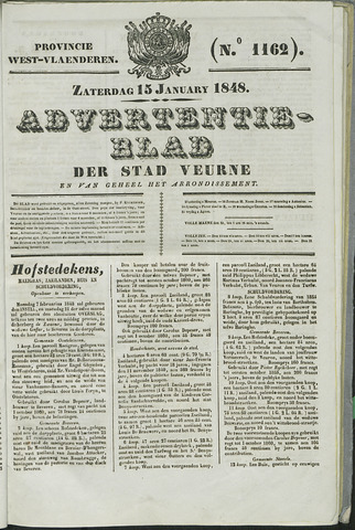 Het Advertentieblad (1825-1914) 1848-01-15