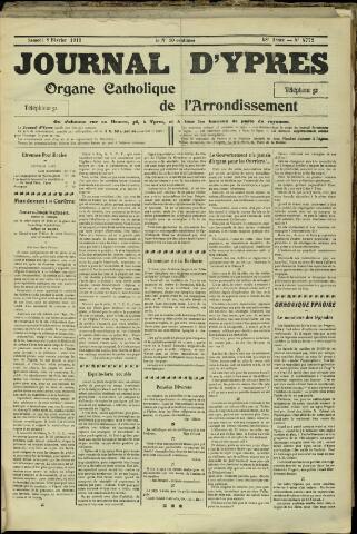 Journal d’Ypres (1874-1913) 1913-02-08