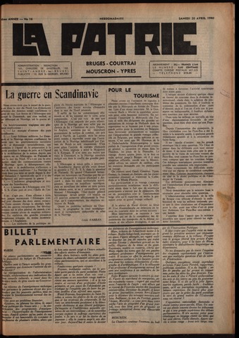 Le Sud (1934-1939) 1940-04-20