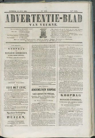 Het Advertentieblad (1825-1914) 1860-06-16