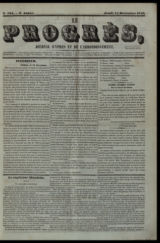 Le Progrès (1841-1914) 1848-12-14