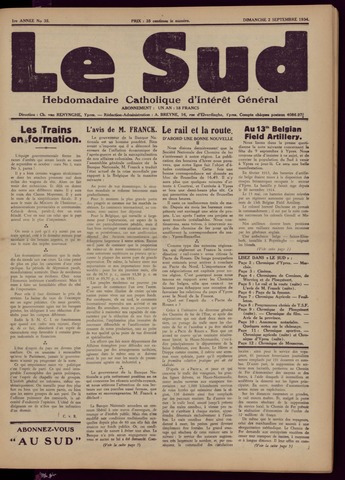 Le Sud (1934-1939) 1934-09-02
