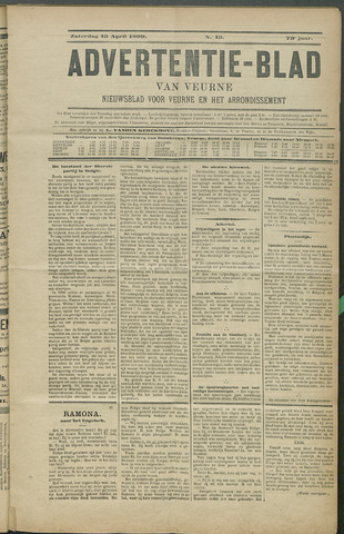 Het Advertentieblad (1825-1914) 1899-04-15