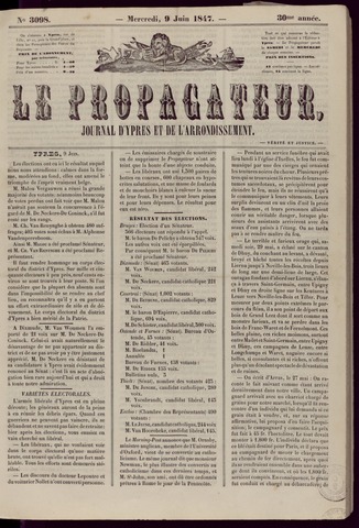 Le Propagateur (1818-1871) 1847-06-09