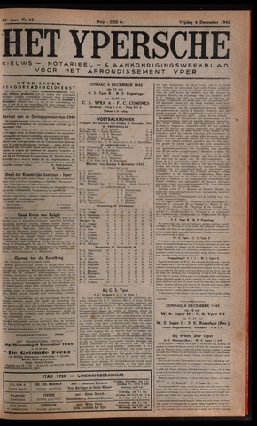 Het Ypersch nieuws (1929-1971) 1942-12-04