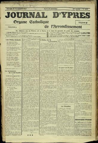 Journal d’Ypres (1874 - 1913) 1913-11-29