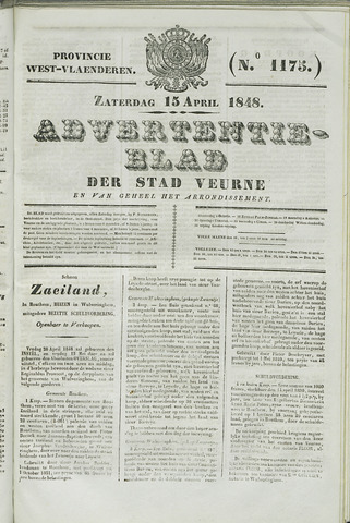 Het Advertentieblad (1825-1914) 1848-04-15