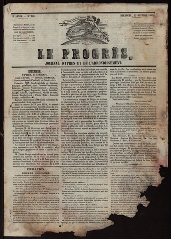 Le Progrès (1841-1914) 1843-10-22