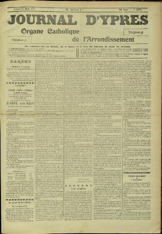Journal d’Ypres (1874 - 1913) 1911-03-25