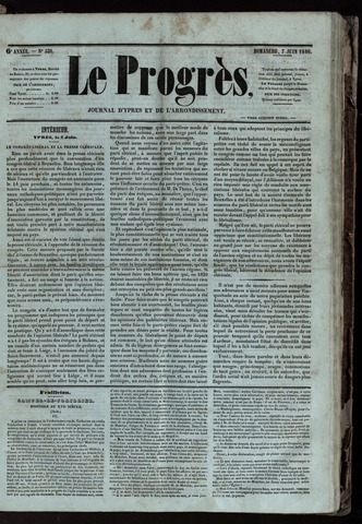 Le Progrès (1841-1914) 1846-06-07