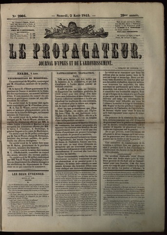 Le Propagateur (1818-1871) 1845-08-02
