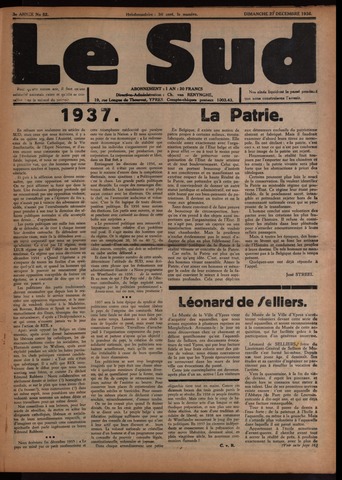 Le Sud (1934-1939) 1936-12-27