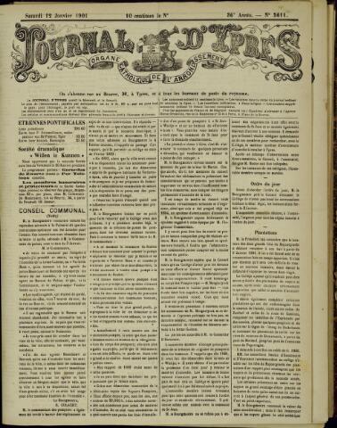 Journal d’Ypres (1874 - 1913) 1901-01-12