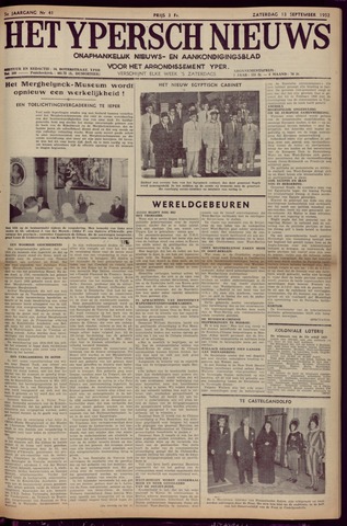 Het Ypersch nieuws (1929-1971) 1952-09-13