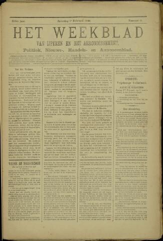 Het weekblad van Ijperen (1886-1906) 1896-02-01