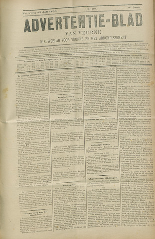 Het Advertentieblad (1825-1914) 1896-07-25