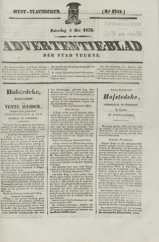 Het Advertentieblad (1825-1914) 1855-05-05