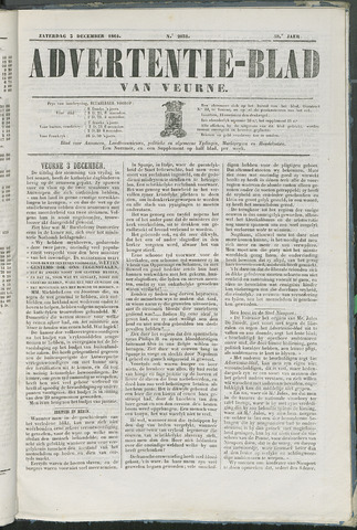 Het Advertentieblad (1825-1914) 1864-12-03