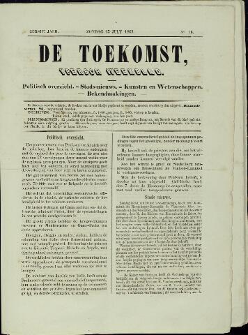 De Toekomst (1862-1894) 1862-07-15