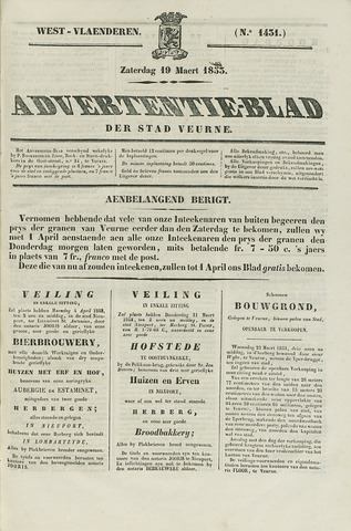 Het Advertentieblad (1825-1914) 1853-03-19