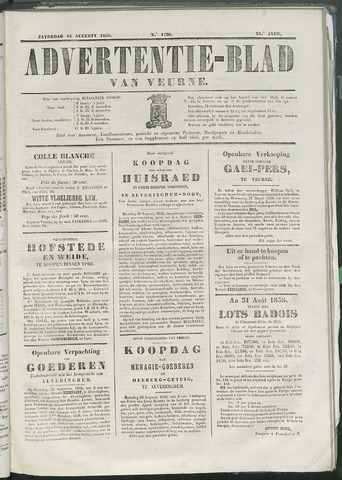 Het Advertentieblad (1825-1914) 1858-08-14