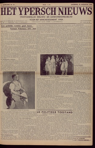 Het Ypersch nieuws (1929-1971) 1948-08-28