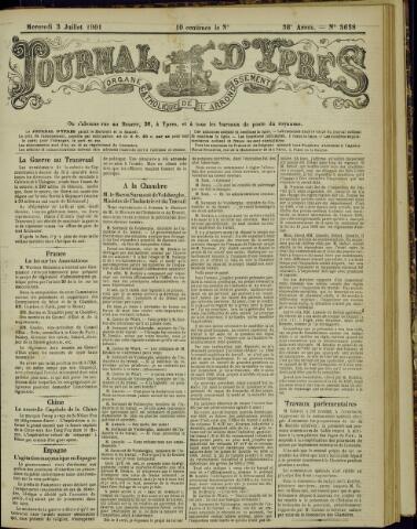 Journal d’Ypres (1874 - 1913) 1901-07-03