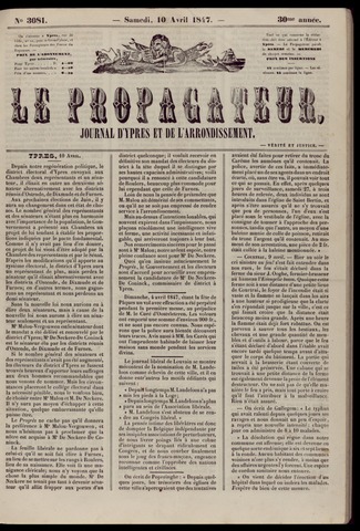 Le Propagateur (1818-1871) 1847-04-10
