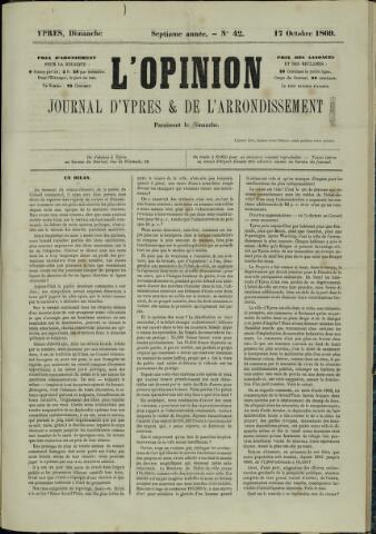 L’Opinion (1863-1873) 1869-10-17