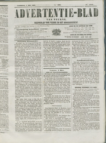 Het Advertentieblad (1825-1914) 1869-05-01