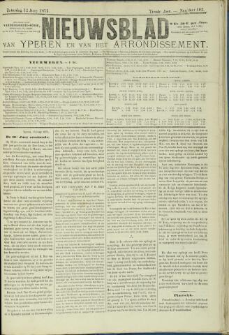 Nieuwsblad van Yperen en van het Arrondissement (1872-1912) 1875-06-12