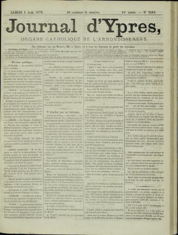 Journal d’Ypres (1874 - 1913) 1879-08-02