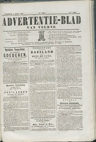 Het Advertentieblad (1825-1914) 1863-04-04