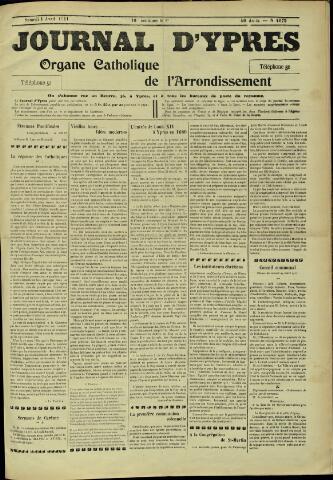 Journal d’Ypres (1874-1913) 1911-04-01
