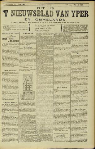 Nieuwsblad van Yperen en van het Arrondissement (1872 - 1912) 1900-04-28