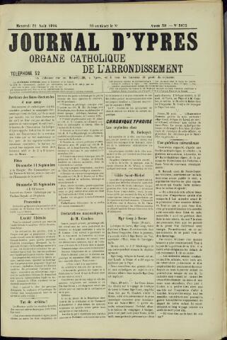 Journal d’Ypres (1874 - 1913) 1904-08-31